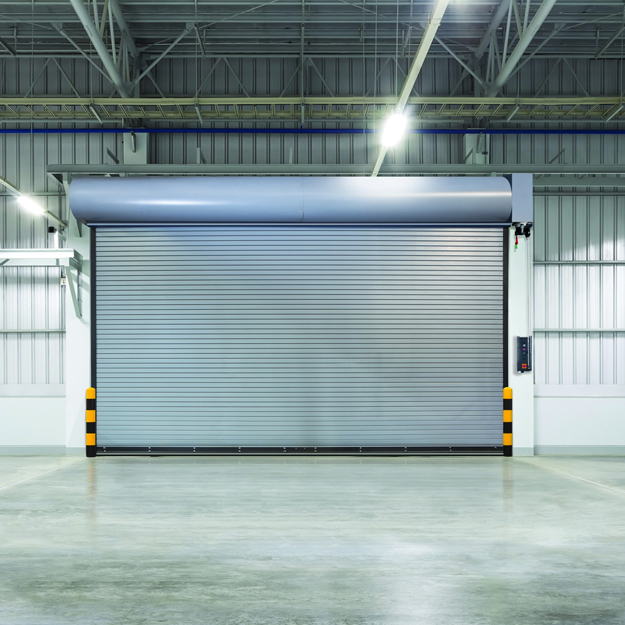 Rolling steel door repair services in Metro Atlanta by Liberty Door Repair.