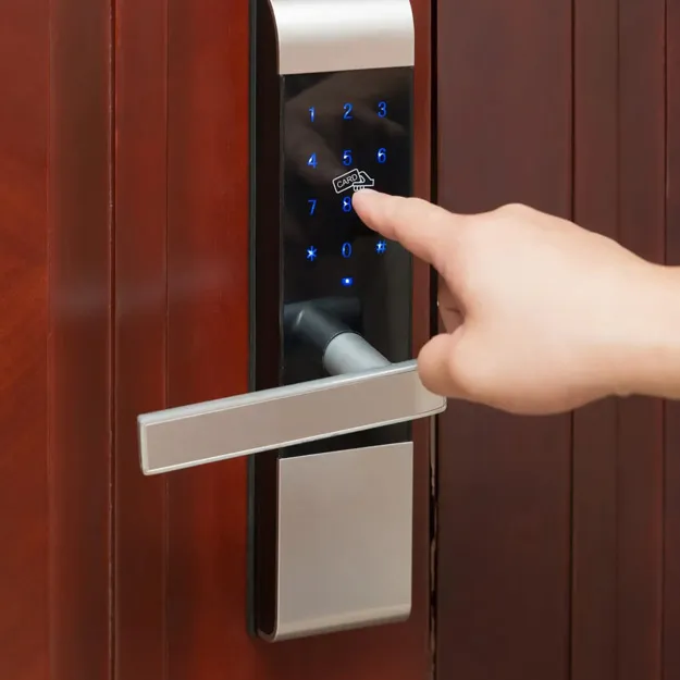 Repair or install keyless entry systems for doors in the Atlanta area with Liberty Door Repair.