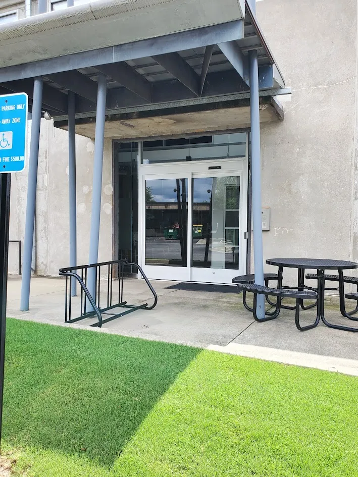 Handicap accessible door with ADA compliant door openers installed by Liberty Door Repair